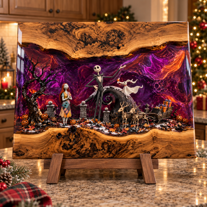 Handmade Christmas Cutting Board